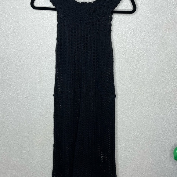Cassette Black Sweater Dress Sz Large - Picture 4 of 8